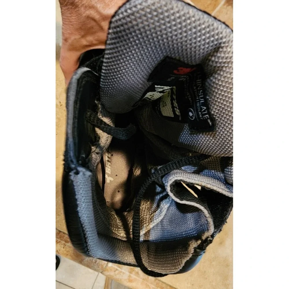 BATES TACTICAL BOOTS MENS 9‎ BLACK GX-8 GORETEX WITH SIDE ZIP
